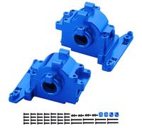 Hobbypark Aluminum Differential Housing Bulkhead Front & Rear Upgrades for 1/18 Traxxas LaTrax Teton Desert Prerunner Rally SST, Replacement Parts 7530 (Navy Blue)