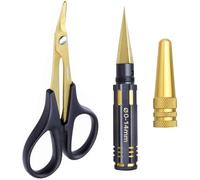 HobbyPark Body Reamer 0-14mm Hole Puncher w/Sleeve & Curved Scissors Set for RC Car Bodyshell Hobby Tools