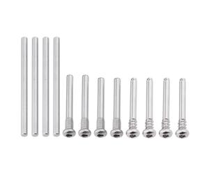 HobbyPark Complete Suspension Pin Set Screw Pins for 1/10 Traxxas Slash 4x4 Short Course Truck RC Car, Replacement of Parts 6834 (12-Pack)