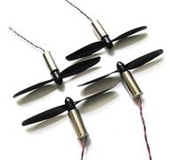 Hobbypower 8520 Coreless Brushed Motor Set 53000rpm 8.5x20mm + 75mm CW CCW Propeller
