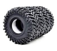 HOBBYSOUL 1.0 Tires 58mm All Terrain Crawler tire 4-Pack Fit TRX4M SCX24 | Super soft sticky mud terrain 1.0'' tyre,premium upgrade replacement parts For 1/18 & 1/24 RC crawlers Trucks