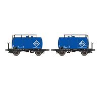 Hobbytrain 24833 DB Aral 2 Axle Tank Wagon Set (2) IV N Gauge