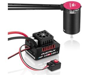 HOBBYWING Quicrun 10BL120 G2 & 3660SL G2 Combo (QR10BL120 + 3660-3150KV SL G2 Combo)