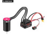 HobbyWing QuicRun WP 10BL120 G2 120A Waterproof Sensorless Brushless ESC Speed Controller 3652 3660 G2 Motor for 1/10 RC Cars 3660SL 3700KV 120A