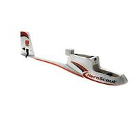 Hobbyzone AeroScout Hull with Elevator/Rowing Servos: