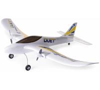HobbyZone RC Airplane Duet S 2 RTF Everything Needed to Fly is Included with Safe HBZ05300