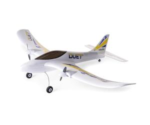 HobbyZone RC Airplane Duet S 2 RTF Everything Needed to Fly is Included with Safe HBZ05300