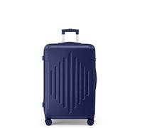 HOBBYZOO 20In Cabin Suitcase - ABS Hard Shell Carry On Approved Suitcase, Lightweight Small Trolley Travel Luggage, Cabin Bags with 4 Spinner Wheels Combination Lock - 55x35x20cm, Dark Blue
