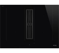 Smeg Universal HOBD472D2 hob Black Built-in 70 cm Zone induction hob 4 zone(s) Built-in hood