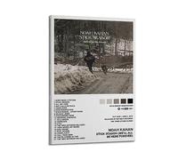 HOBEVOYY Noah Kahan Poster Stick Season Album Cover Poster Vintage Art Cover Room Decor Aesthetic Bedroom Decor Canvas Posters For Bedroom 08x12inch(20x30cm) Frame-style