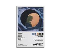 HOBEVOYY Noah Kahan Posters I Was I Am Album Cover Poster Vintage Art Cover Room Decor Aesthetic Bedroom Decor Canvas Posters For Bedroom 12x18inch(30x45cm) Unframe-style