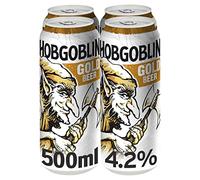 Hobgoblin Gold Ale Beer 4.2% ABV 24 x 500ml Cans