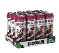 Hobgoblin Ruby Ale Beer 568ml Can (Pack of 12)