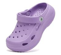 HOBIBEAR Kid's Unsiex Garden Shoes Cute Cartoon Slides Sandals Clogs