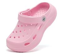 HOBIBEAR Kid's Unsiex Garden Shoes Cute Cartoon Slides Sandals Clogs