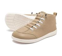 HOBIBEAR Unisex Barefoot Shoes | Zero Drop | Comfortable Leisure Mesh Trail Running Sneaker Khaki