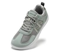 HOBIBEAR Unisex Wide Barefoot Minimalist Athletic Shoes Outdoor Trail Running Walking Shoes（Light Green,UK10）