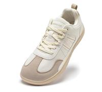 HOBIBEAR Unisex Wide Barefoot Minimalist Athletic Shoes Outdoor Trail Running Walking Shoes（Sandy,UK 8.5）