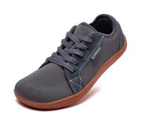 HOBIBEAR Wide Barefoot Shoes for Men Women Unisex Walking Brown,4