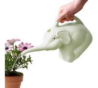 Hobngmuc 2L Elephant Watering Can, Cute Animal Indoor Plant Watering Can, Long Nose Gardening Kettle, Polypropylene (PP), Green