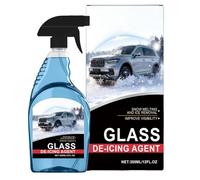 Hobngmuc 355ml Windshield Deicer Spray, Fast Acting Ice Remover For Car And Home Window, Prevents Frost And Dust, Works From -25°C To 80°C, For Glass, Mirrors