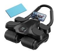 Hobngmuc Ab Roller - with Knee Pad Timer Workout Equipment | Exercise Wheel Ab Roller Machine | for Men Women Home Gym Office Apartment Core Muscle Strengthening Fitness