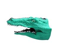 Hobngmuc Alligator Puppet - Realistic Cartoon Crocodile Animal Shark Puppets,Soft Rubber Role Play Head Puppet Hand Toys for Story Telling Activities Imaginative Theater Party Show