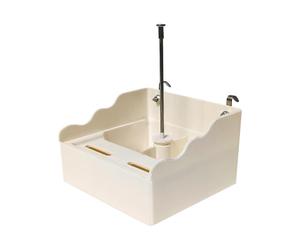 Hobngmuc Bird Cage Feeder - Large Capacity Pet Feeding Bowls | Bird Bath Feeder Bowls,Pet Feeding & Basin for Home Indoor Outdoor Garden Yard Balcony Parrot Sparrow Parakeet Budgies