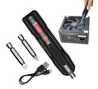Hobngmuc Cordless Electric Screwdrivers, 2000mAh Rechargeable Power Drill Driver, Portable Home Use Electric Screwdriver Set for Electronics Phone Camera Laptop Watch (Random Color) - Economy Model