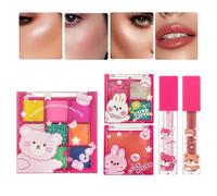 Hobngmuc Full Makeup Kit - Lightweight Face Make Up Set With Eyeshadow Palette Lipstick Blush,Facial Makeup Kit - for Business Trip Outdoor School Girlfriend Wife Friend