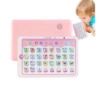 Hobngmuc Kids Learning Tablet Toy,Interactive Early Learning Toys Number Learning | Tablet Learning Machine With Song Music, Electronic Interactive Toy For 3-6 Years Old