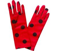 Hobngmuc Kids Party Gloves,Creative Ladybug Gloves - 1 Pair Creative Comfortable Cosplay Props for Outdoor Party Birthday Dress Up Kids Club