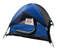 Hobngmuc Tiny Tent For Cats, Small Dog Tents For Outside, Portable Cat Kennel, Pet Puppy Kitten Cage Hideaway Accessories