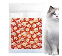 Hobngmuc Winter Cat Sleeping Bag,Soft Puppy House | Soft Kitten Nest Bed,for Pet Parents Cold Weather Indoor Home Office Living Room Nighttime Sleeping Daytime Napping Rescue Shelter Veterinary Clinic