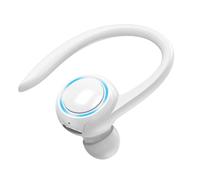 Hobngmuc Wireless Earphones With Ear Hook, Single Ear Wireless Earphones, Blue Tooth Wireless Ear Buds With Ear Hook, Noise-Cancelling Blue Tooth Ear Buds With Microphone For Running, Gym Use