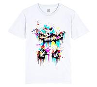 HOBO JACK - Banksy Panda Tribute - Shane Craig - White tee T-Shirt (XXL)