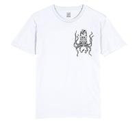 HOBO JACK - 'Kranked' X Steve 'Squidoodle' Turner Collab - White Tee T-Shirt (Medium)