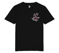 HOBO JACK - Sailors Soul -Trad Flash Swallow - Black T Shirt (Medium)
