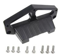 HOBOHY Aluminum Front Lower Arm Mount for 1/12 Tamiya CW01 Chassis Lunch Box RC Car Replacement Upgrade Parts（Black）
