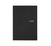 Hobonichi Techo 2025 HON [English/A5 Size/January Start/Planner] Paper Series: Black Gingham