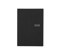 Hobonichi Techo 2025 HON [English/A6 Size/January Start/Planner] Paper Series: Black Gingham