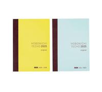 Hobonichi Techo 2025 Original Book [Japanese/A6/January Start/Monday Start/6-months x 2books/Planner]