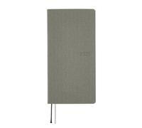 Hobonichi Techo 2025 Weeks [English/Tall and Slim Size/January Start/Planner] Colors: Smoke Gray