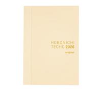 Hobonichi Techo 2026 Original Book - A6, English, Daily, January Start, Monday Start, Planner