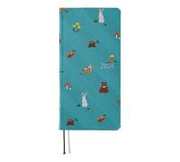 Hobonichi Techo 2026 Weeks - Bow & Tie: In the Forest (English, Tall & Slim, January Start)