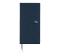 Hobonichi Techo 2026 Weeks MEGA - Colors: Cosmo Blue (English, Tall & Slim, January Start)