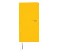 Hobonichi Techo 2026 Weeks MEGA - Colors: Full Moon Yellow (English, Tall & Slim, January Start)
