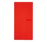 Hobonichi Techo 2026 Weeks MEGA - Sneaker: Tomato Red (English, Tall & Slim, January Start)