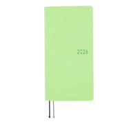 Hobonichi Techo 2026 Weeks - Smooth: Melon Sorbet (English, Tall & Slim, January Start)