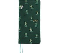 Hobonichi Techo 2027 Weeks - Moomin: A Day in the Life of Snufkin (English, Tall & Slim, January Start)